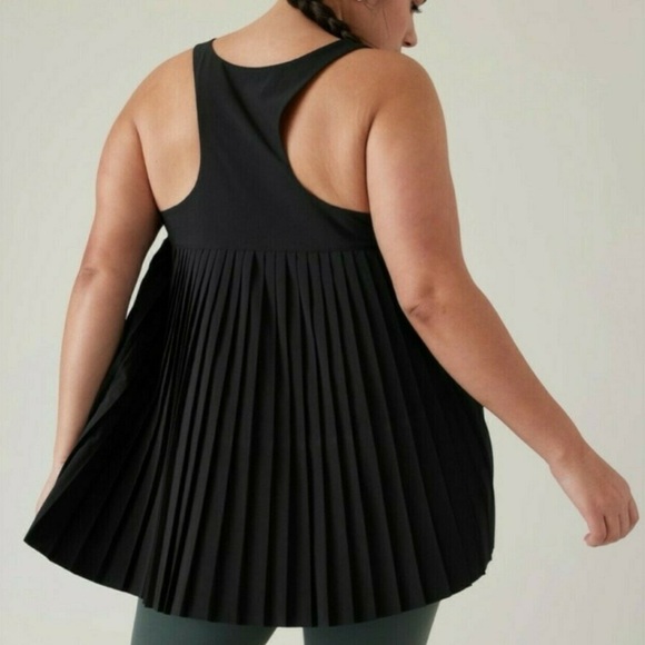 Athleta Swing Forward Tank, Black, XL, NWOT - Picture 4 of 7